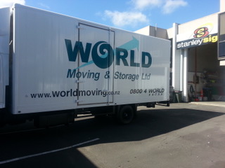 world moving truck